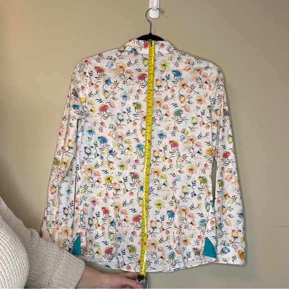 Baroche Multicolor Floral Button Up Shirt EU40 - Picture 9 of 9